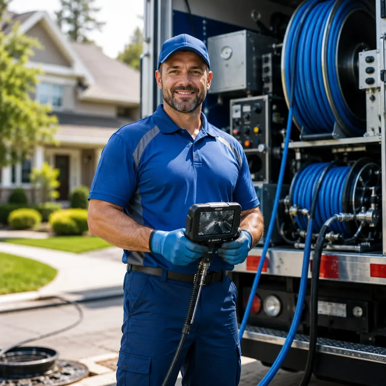 Local outdoor drain cleaning specialists in Morris, CT